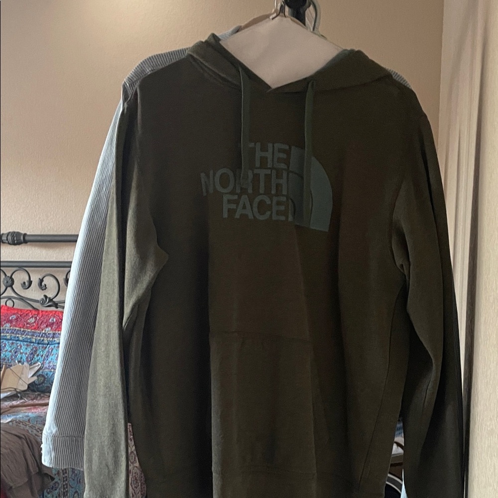The North Face Men's Olive Hoodie